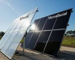 Bifacial Solar Panel Installation